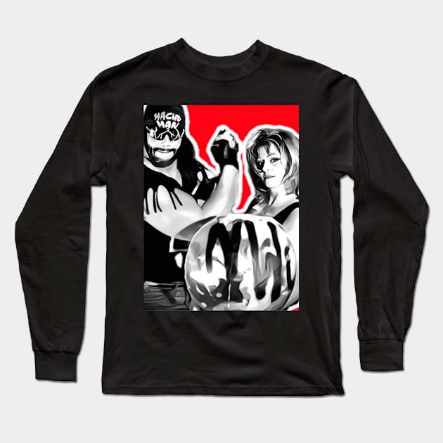 NWO MACHO MAN AND ELIZABETH Long Sleeve T-Shirt by JustJeremiah77